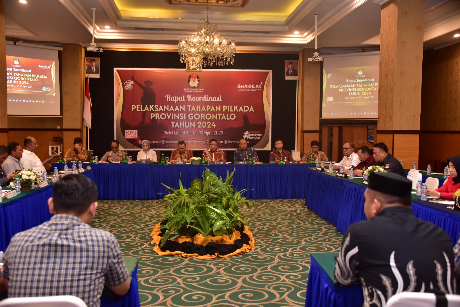  KPU Provinsi Gorontalo Gelar Rakor Tahapan Pelaksanaan Pilkada 2024