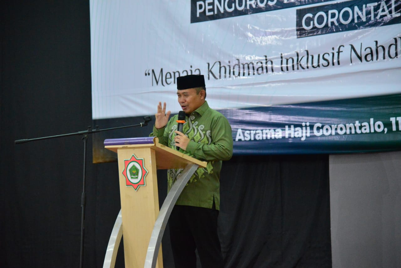  Ismail Pakaya Pamit di Muskerwil II PWNU Gorontalo