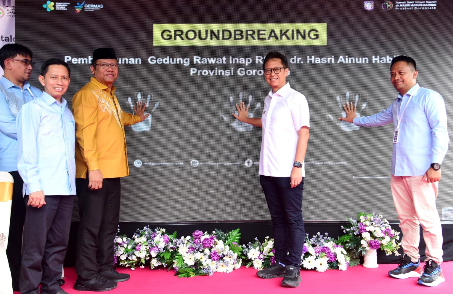  Menkes Canangkan Pembangunan Gedung Rawat Inap RSUD Ainun Gorontalo