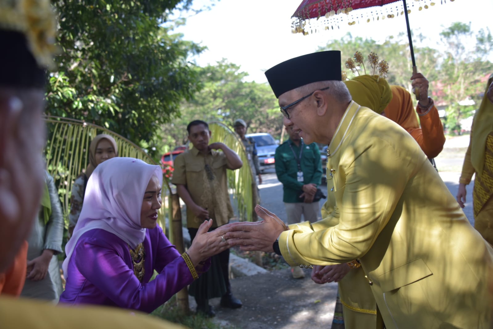  Dikunjungi Pj. Gubernur, Pj, Bupati Gorut; Terima kasih