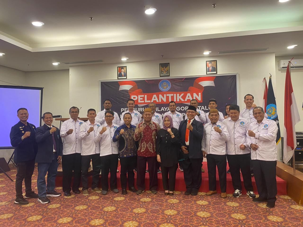  Plt. Asisten III Hadiri Pelantikan Pengurus Koral AUP-STP Jakarta   
