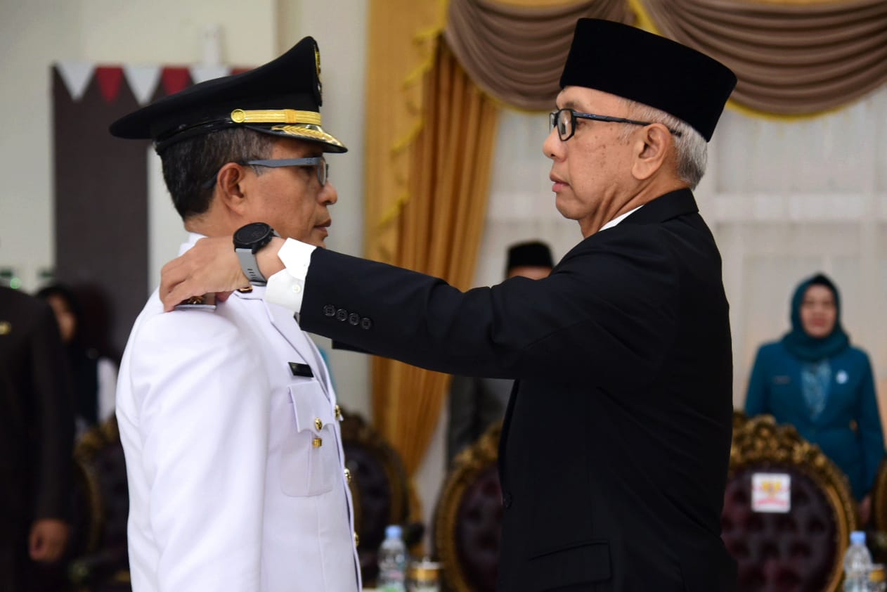  Pj Gubernur Rudy Lantik Penjabat Wali Kota Gorontalo