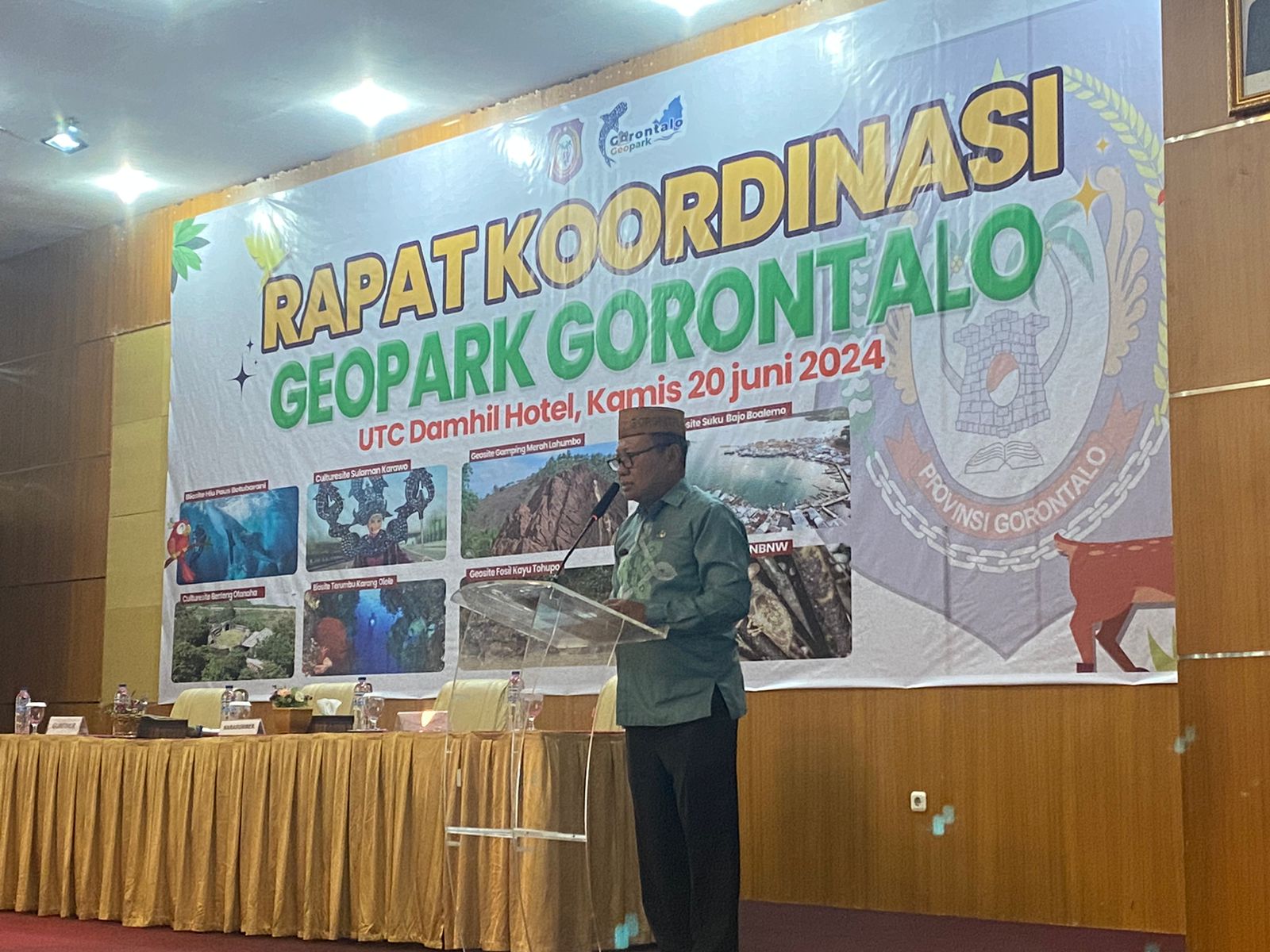  Plt Asisten III Ajak Stakeholder Jaga Masa Depan Geopark Gorontalo 
