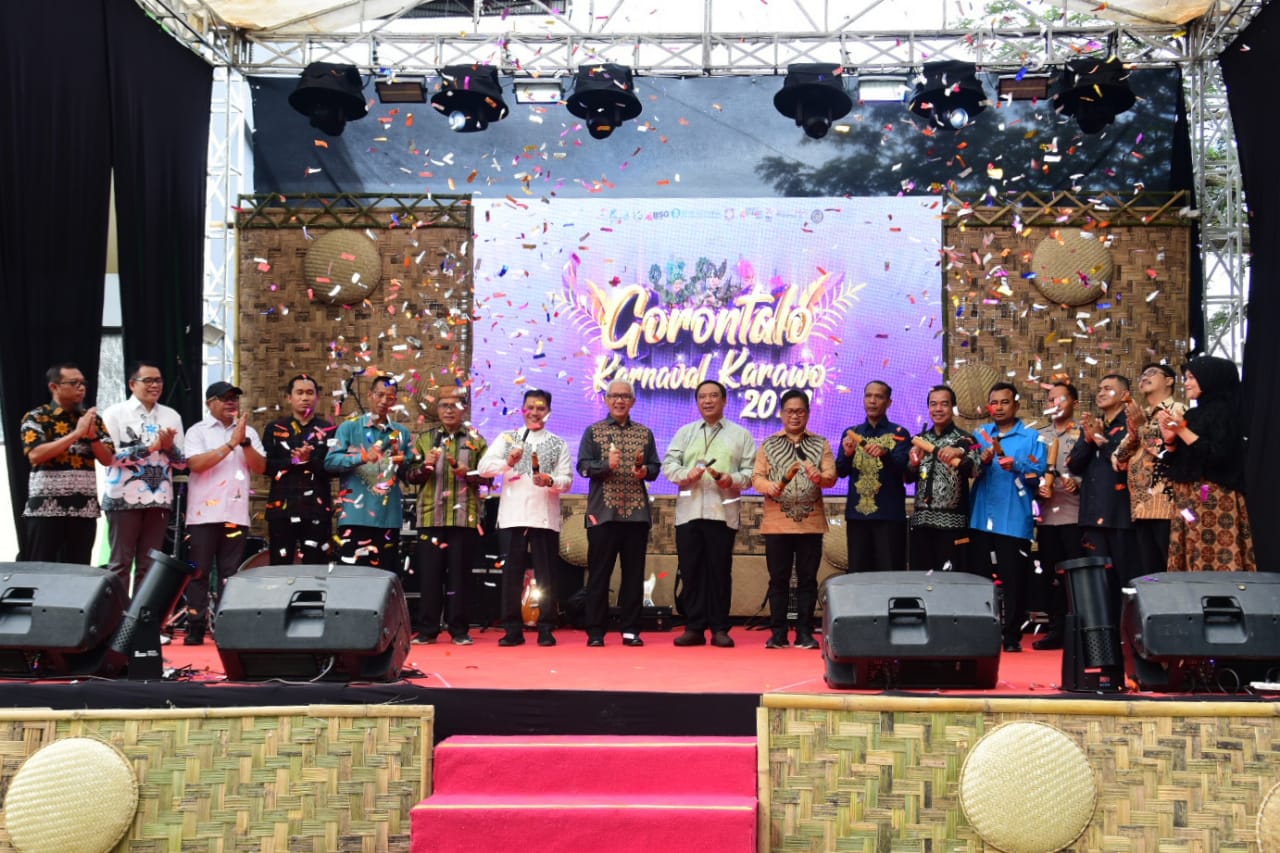  Gorontalo Karnaval Karawo 2024 Dimulai