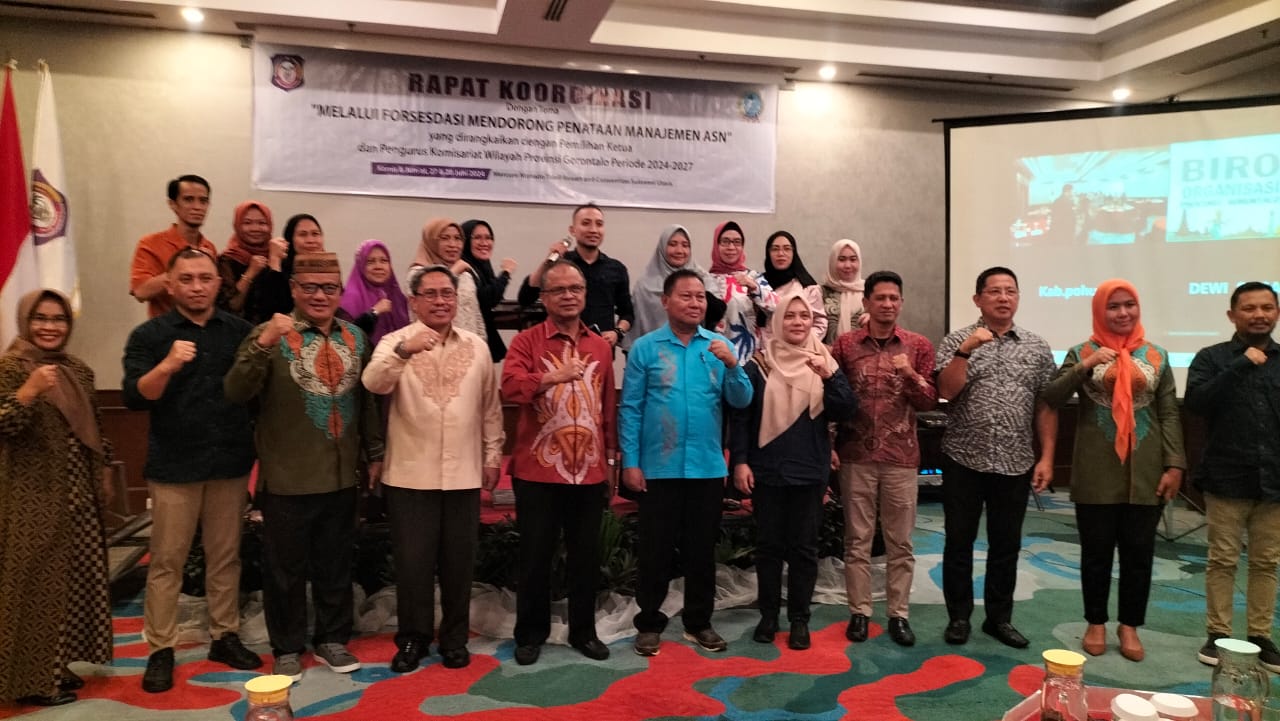  Forsesdasi Gelar Rakor dan Pemilihan Kepengurusan Komisariat Provinsi Gorontalo   