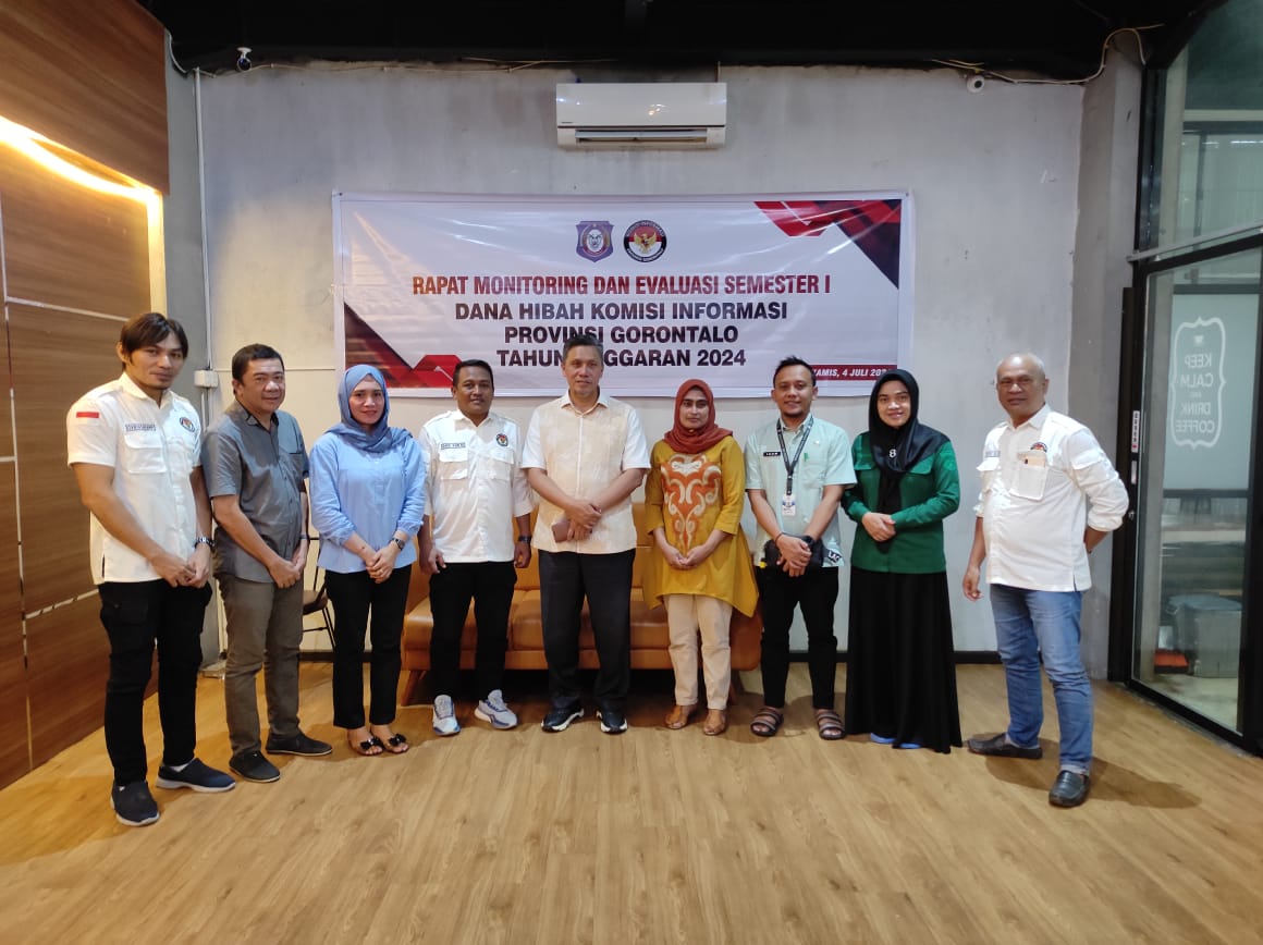  Diskominfotik Monev Dana Hibah Komisi Informasi Provinsi Gorontalo    