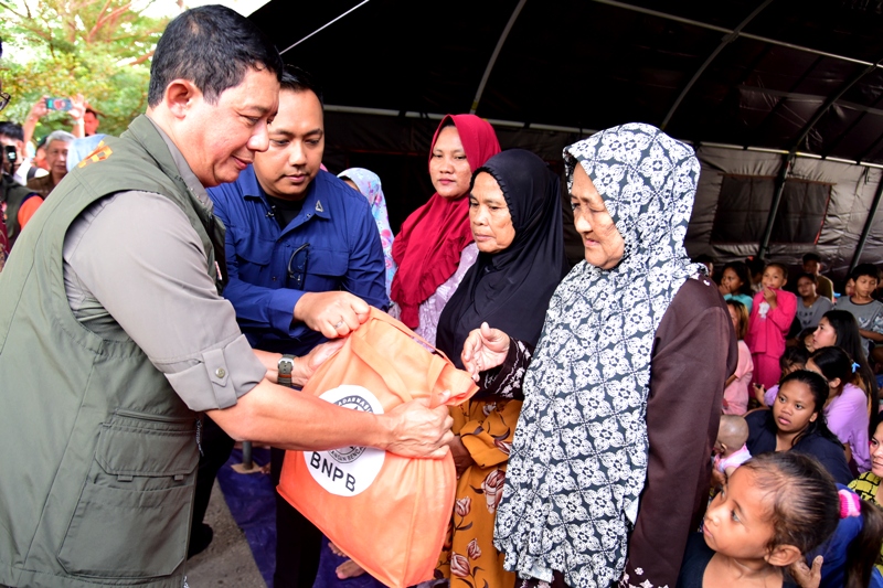  Pemerintah Jamin Kebutuhan Dasar Korban Banjir di Gorontalo