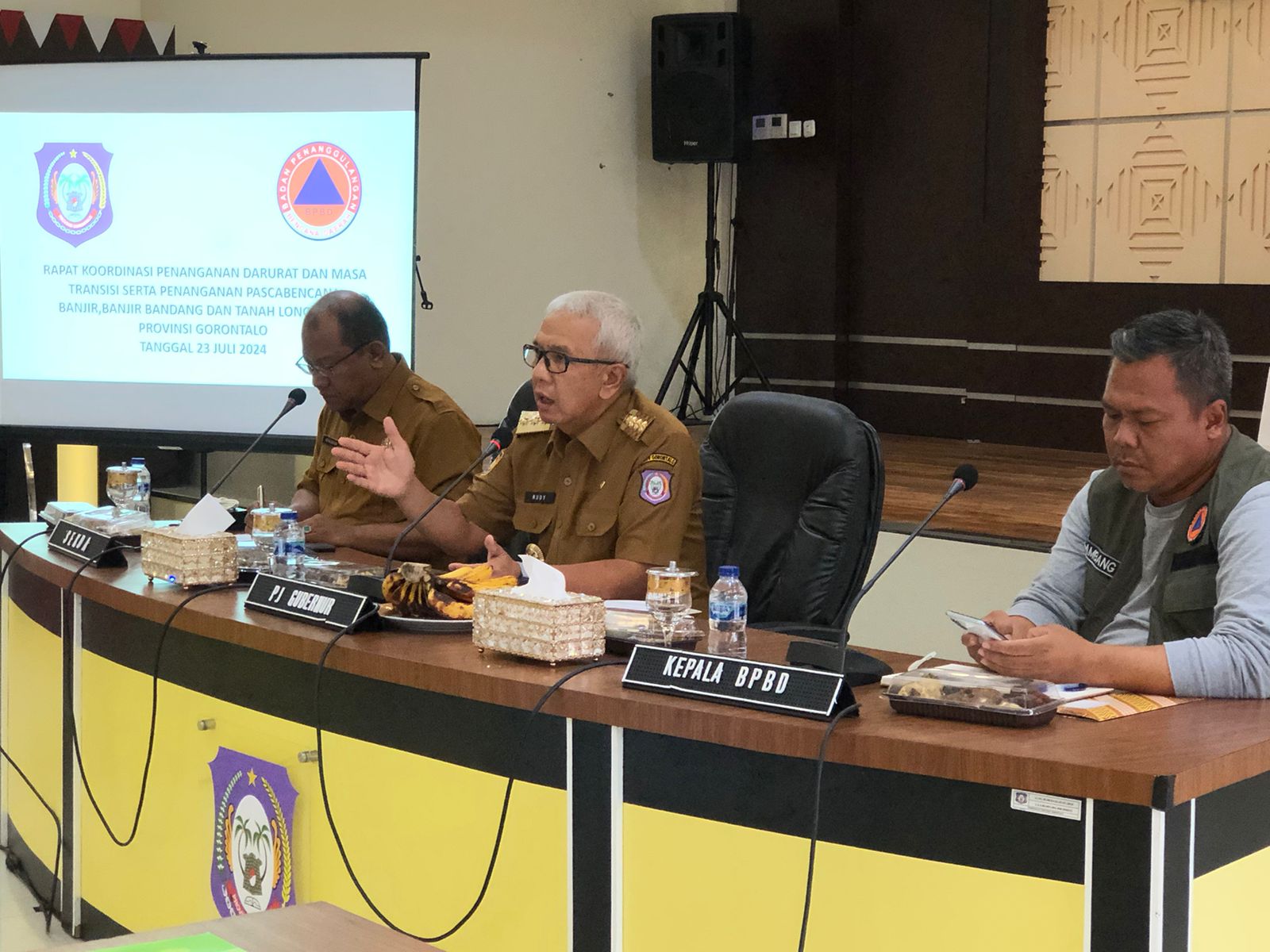  Pj Rudy Minta Seluruh Stakeholder Siapkan Inventaris Penanggulangan Bencana