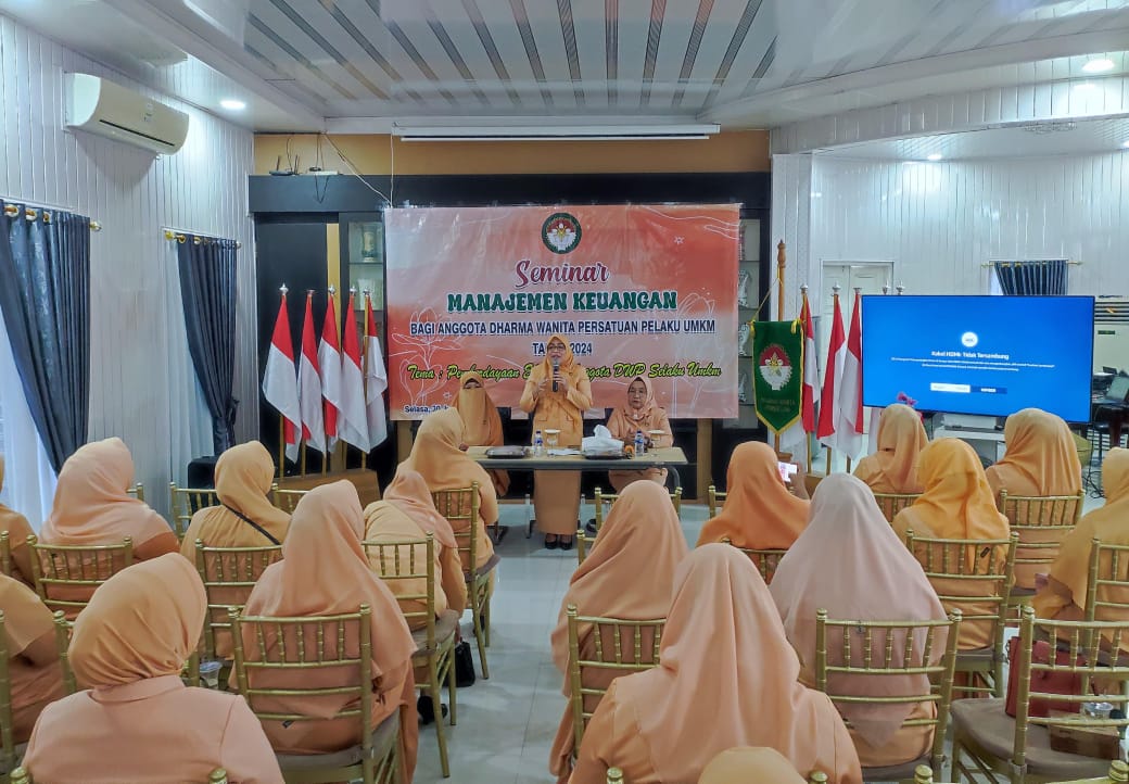  Wujudkan Istri ASN Berwirusaha, DWP Gelar Seminar Manajemen Keuangan    