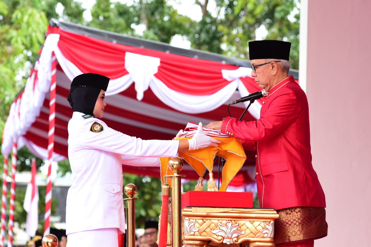  Pj Gubernur Rudy Irup HUT ke-79 RI Tingkat Provinsi Gorontalo 