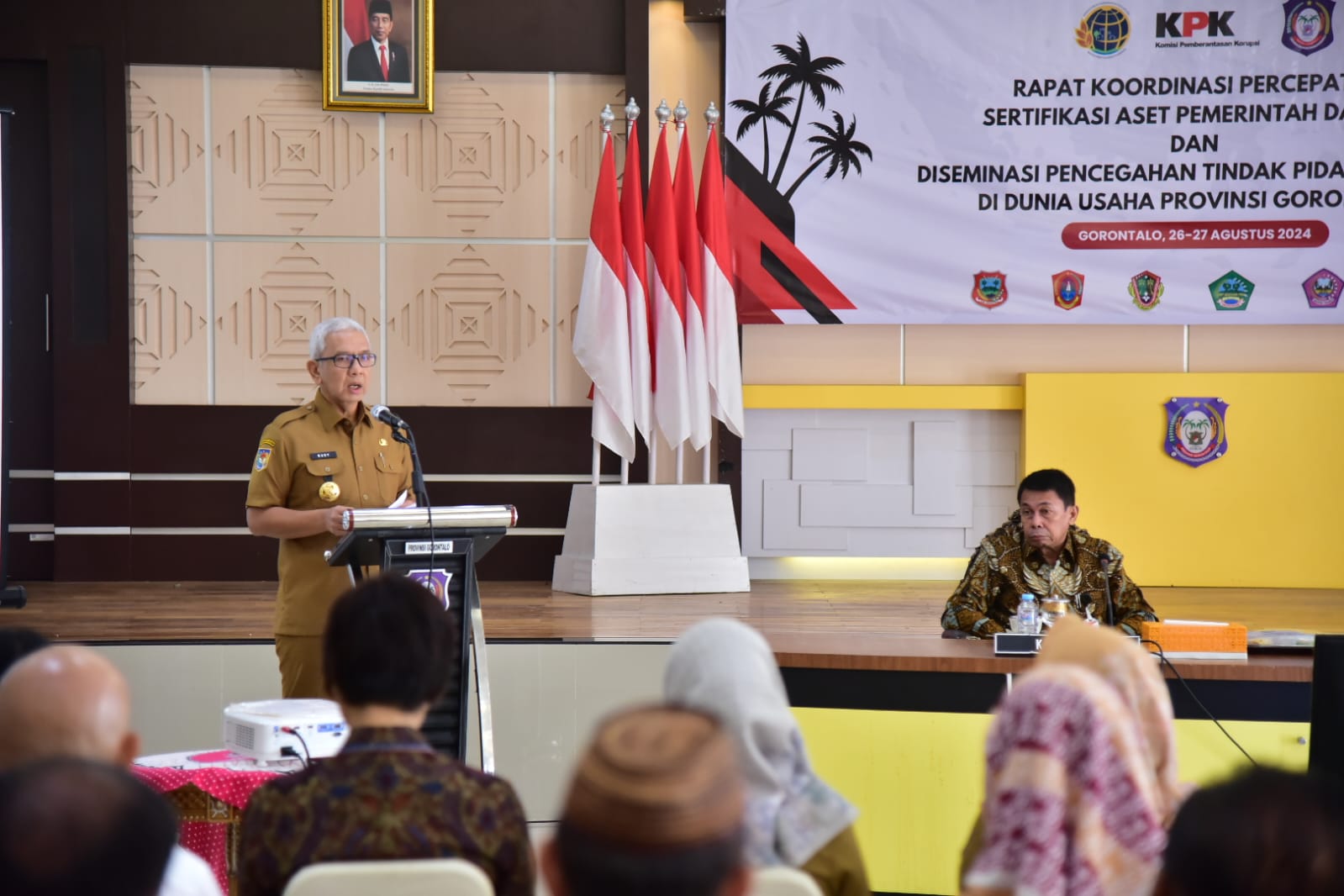  Pj Gubernur Minta KPK Terus Kawal Pengadaan Barang dan Jasa di Gorontalo