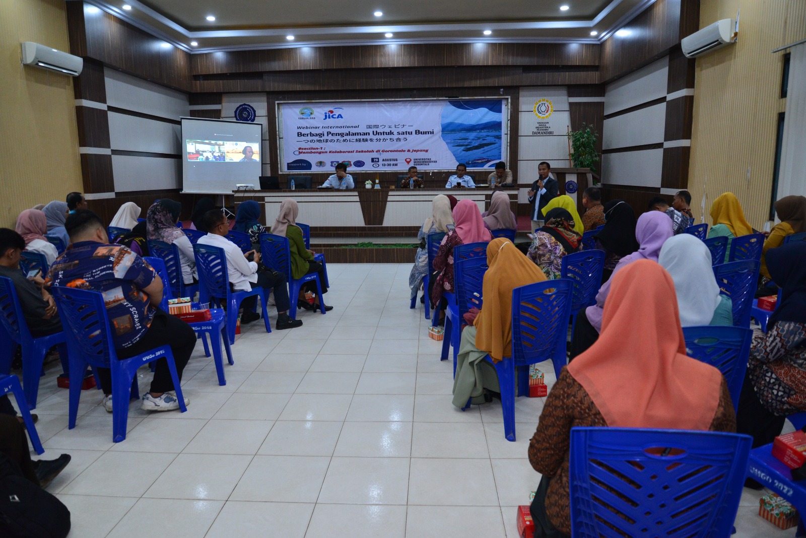  Forum DAS Gorontalo Gandeng JICA Gelar Webinar Internasional Edukasi Lingkungan 