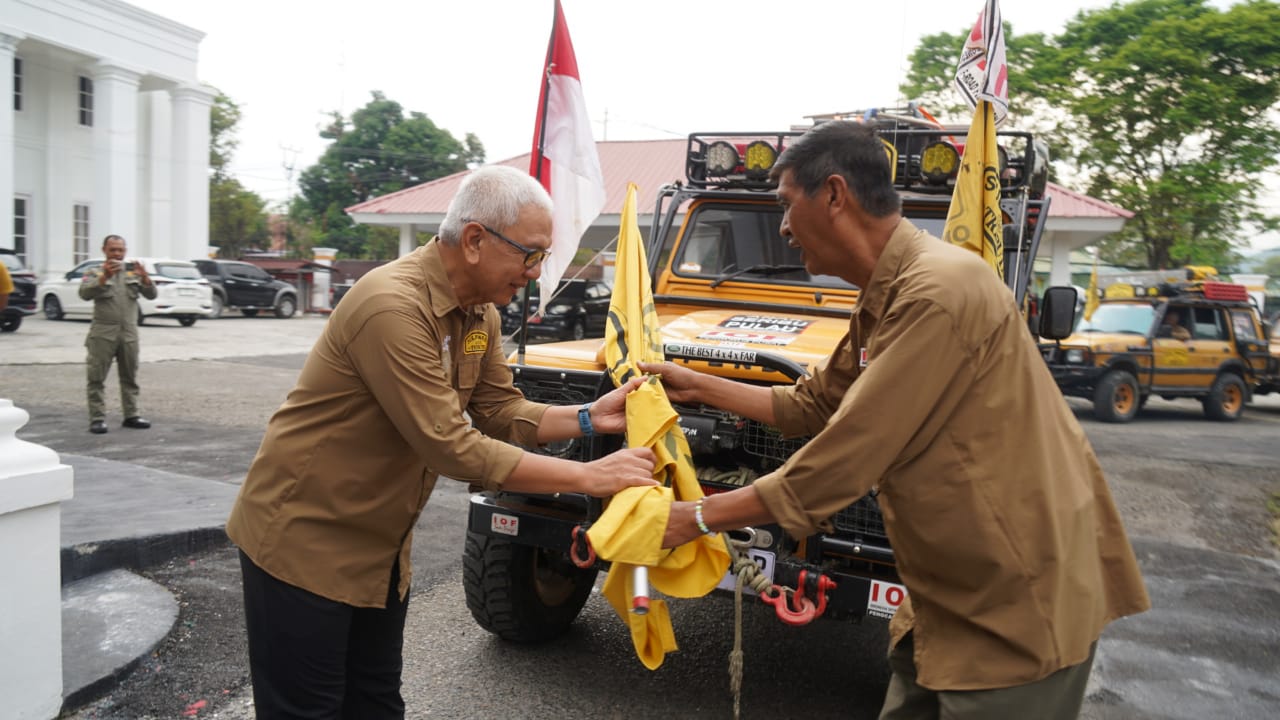  Pj Gubernur Gorontalo Jamu Rombongan Sulawesi Tribute 2024