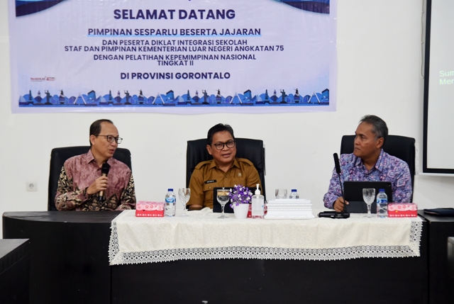 Pengembangan Ekonomi Kreatif Jadi Lokus Diklat Sesparlu di Gorontalo