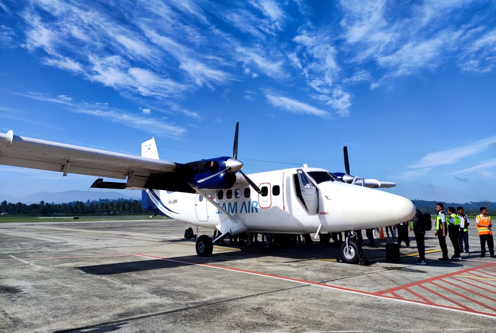  Jenazah Awak Pesawat Sam Air Diterbangkan ke Daerahnya