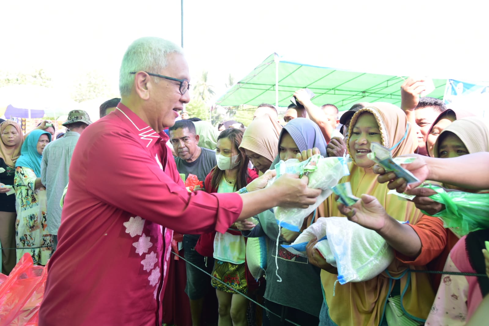  Pasar Murah di Gorontalo Diingatkan Tidak Dikaitkan dengan Politik 