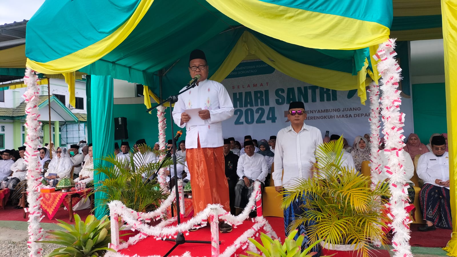  Plt. Asisten III Irup Upacara Hari Santri 2024