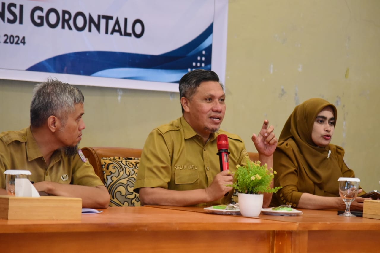  Dinas Kominfotik Gorontalo Tetapkan Strategi dan Arah Kebijakan KIP 2025-2029