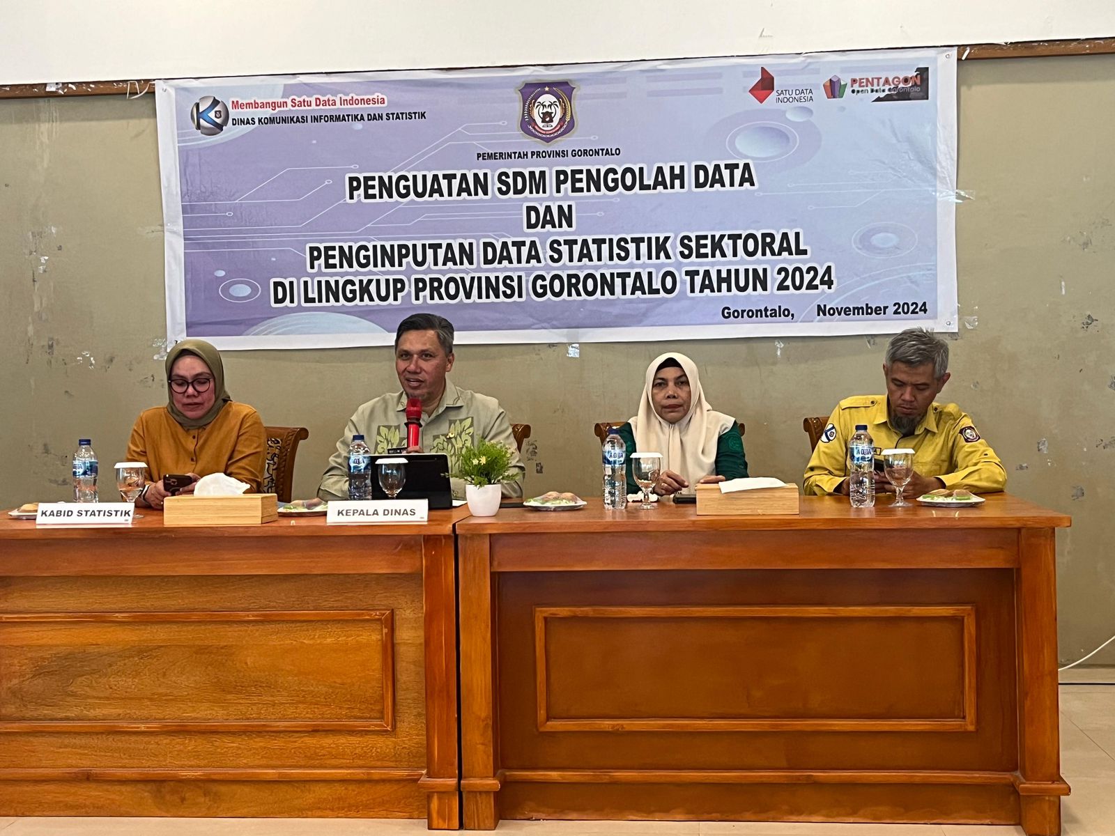  Wujudkan Data Statistik Sektoral Berkualitas, Diskominfotik Gelar Penguatan Kapasitas SDM