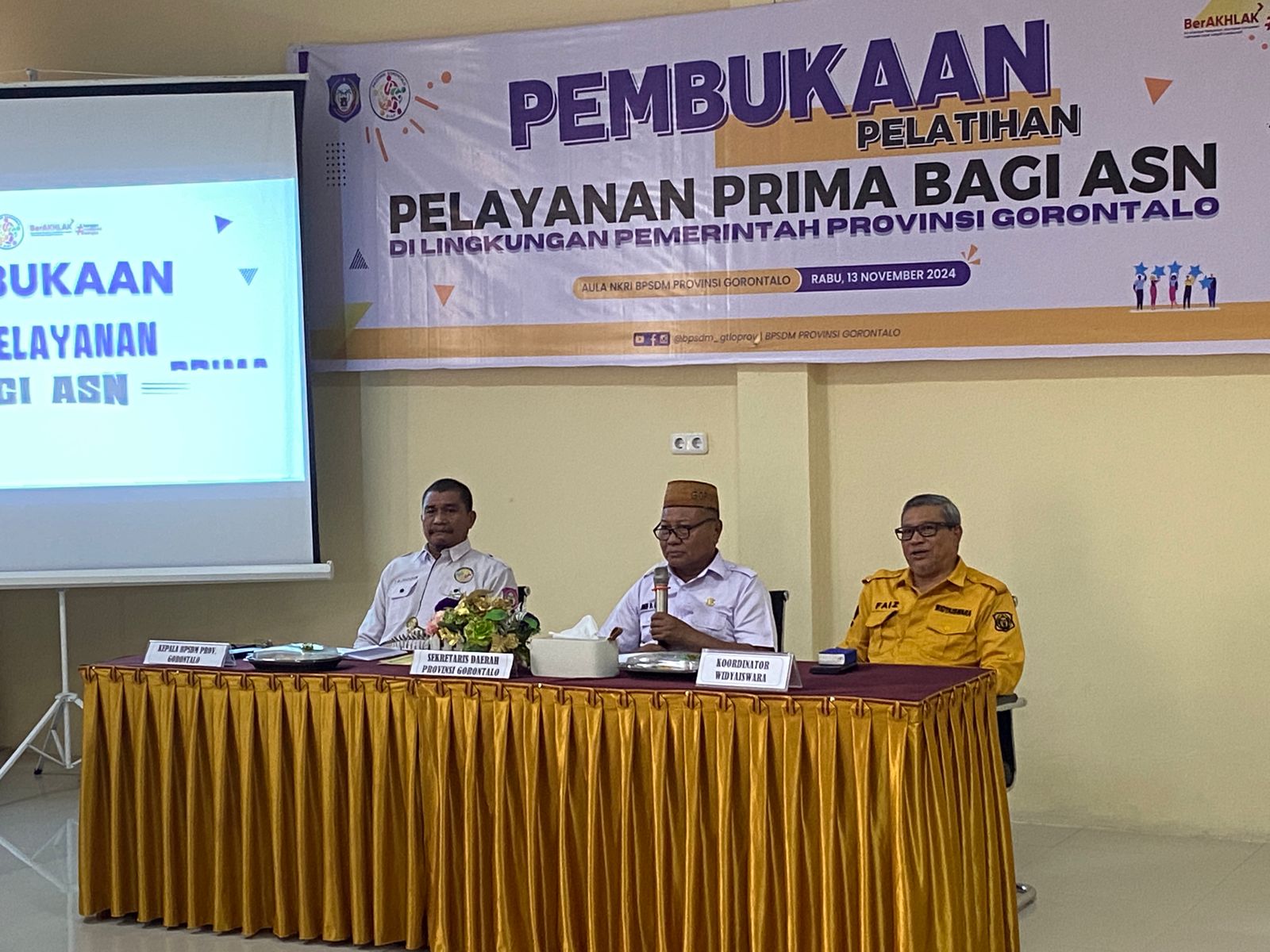  Pelatihan Pelayanan Prima Bagi ASN Tingkatkan Mutu Layanan Kepada Masyarakat   