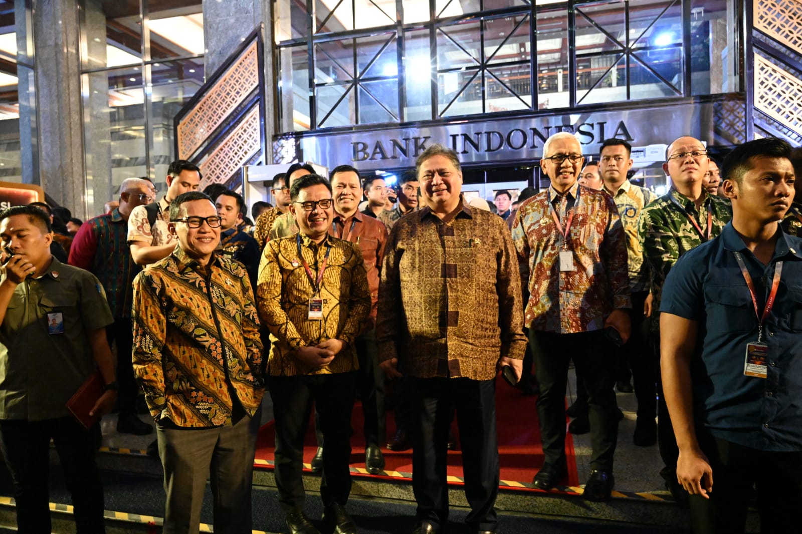  Pj Gubernur Gorontalo Hadiri Pertemuan Tahunan Bank Indonesia bersama Presiden   