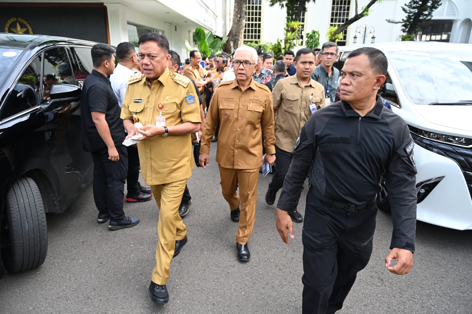  Pj. Gubernur Gorontalo Hadiri Acara Penyerahan DIPA dan TKD 2025 oleh Presiden 