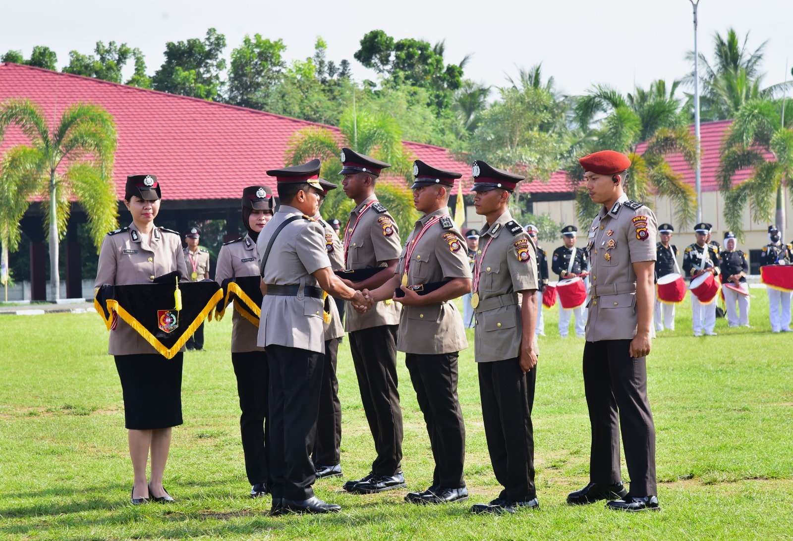  SPN Polda Gorontalo kembali Cetak 107 Bintara Baru