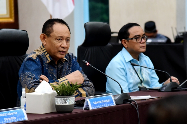  Gubernur Gorontalo Minta Anggaran Pemda Segera Dibelanjakan