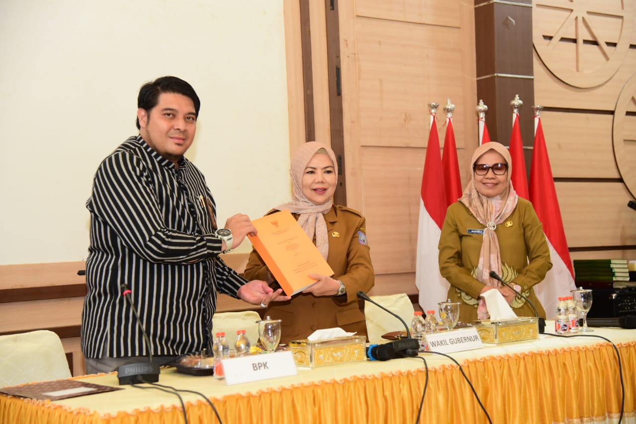 Pemprov Gorontalo dan BPK Bahas Hasil Pemeriksaan LKPD dalam Exit Meeting