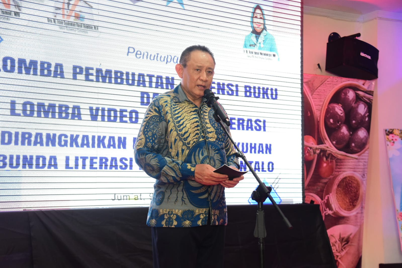 Gubernur Gorontalo Tekankan Eksistensi Kegiatan Literasi