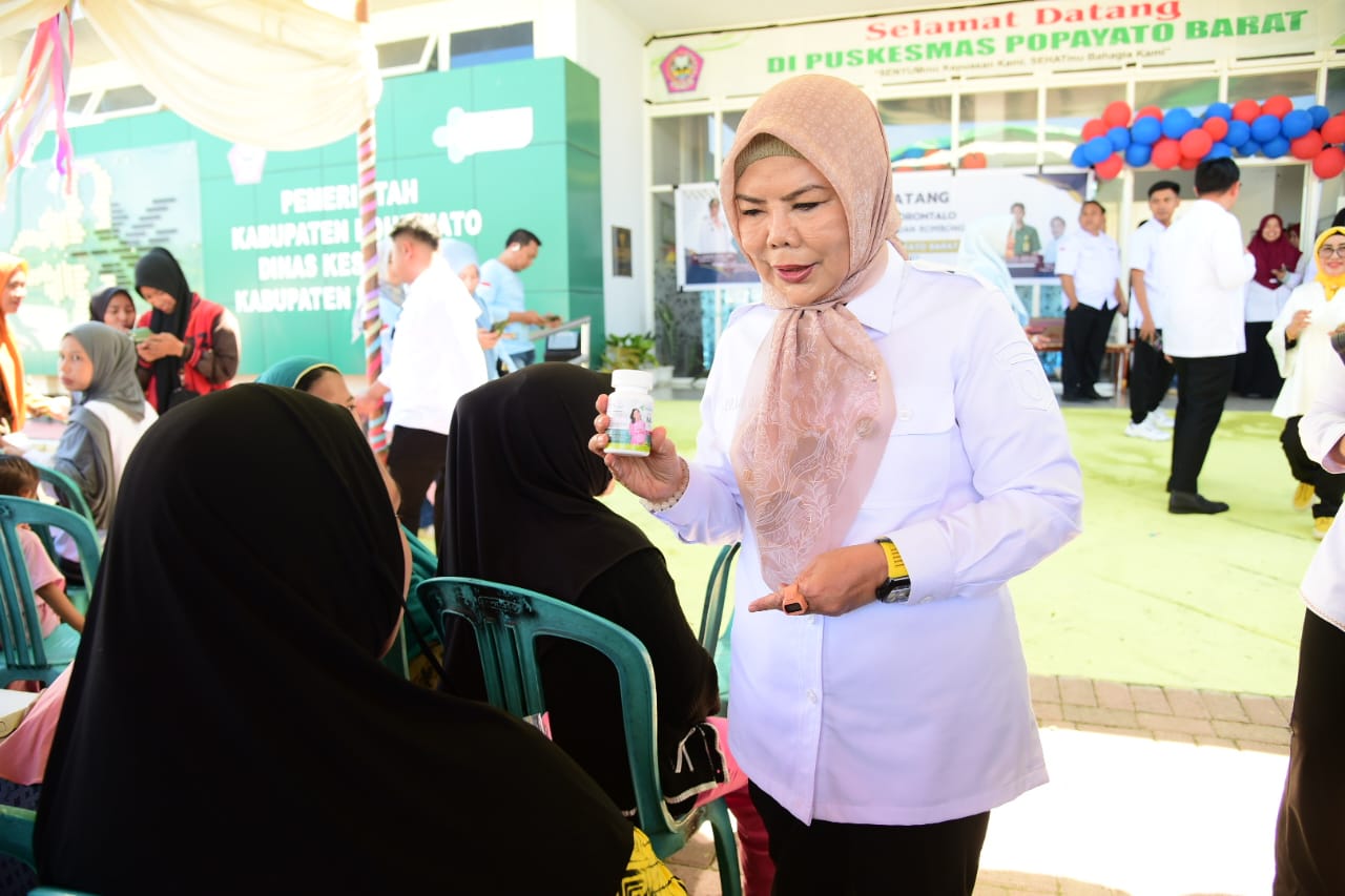  Wagub Gorontalo Ajak Warga Pohuwato Manfaatkan CKG Untuk Deteksi Penyakit