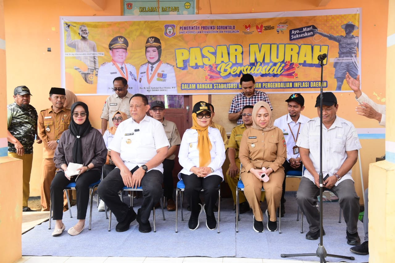 1.500 KPM di Sumalata Nikmati Pasar Murah Pemprov Gorontalo 