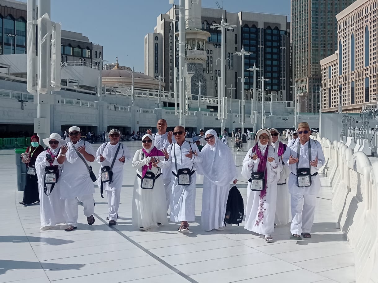 Jemaah Gorontalo Selesaikan Rukun Haji Tawaf Ifadah