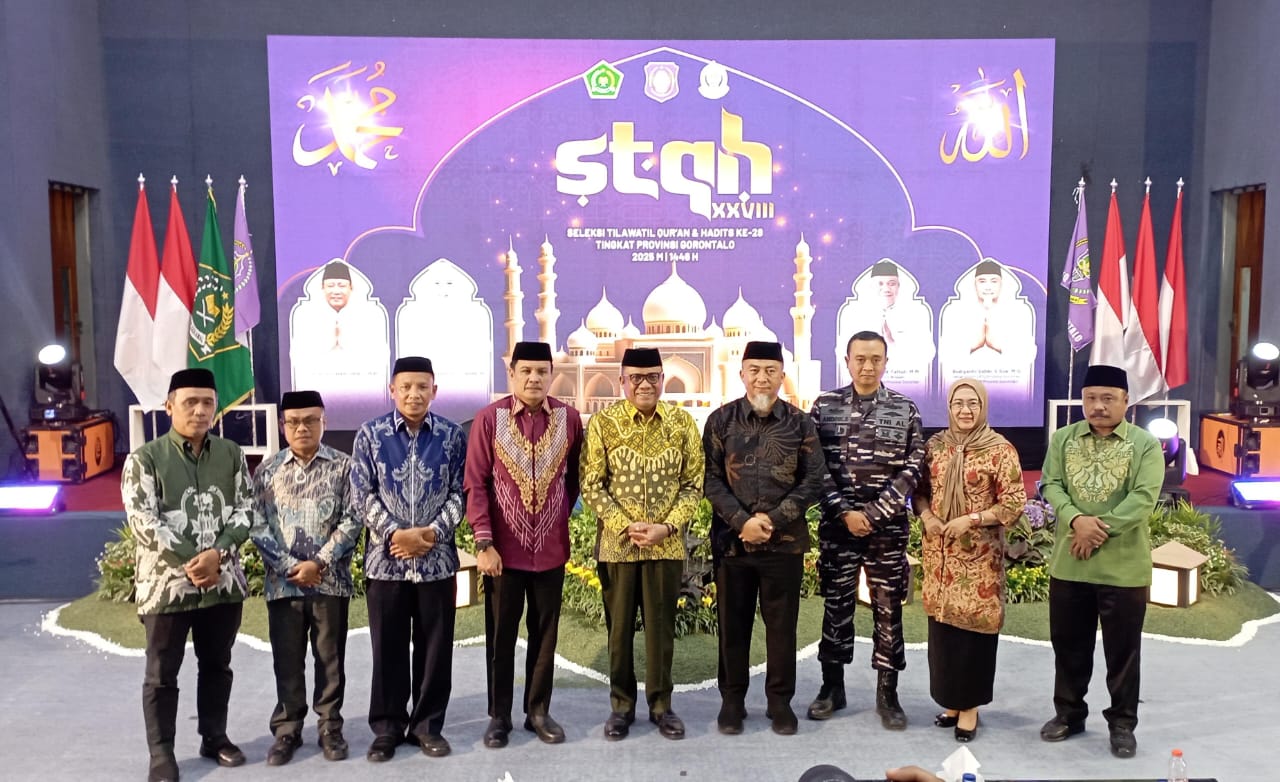  Empat Cabang Lomba Warnai STQH Provinsi Gorontalo Tahun 2025