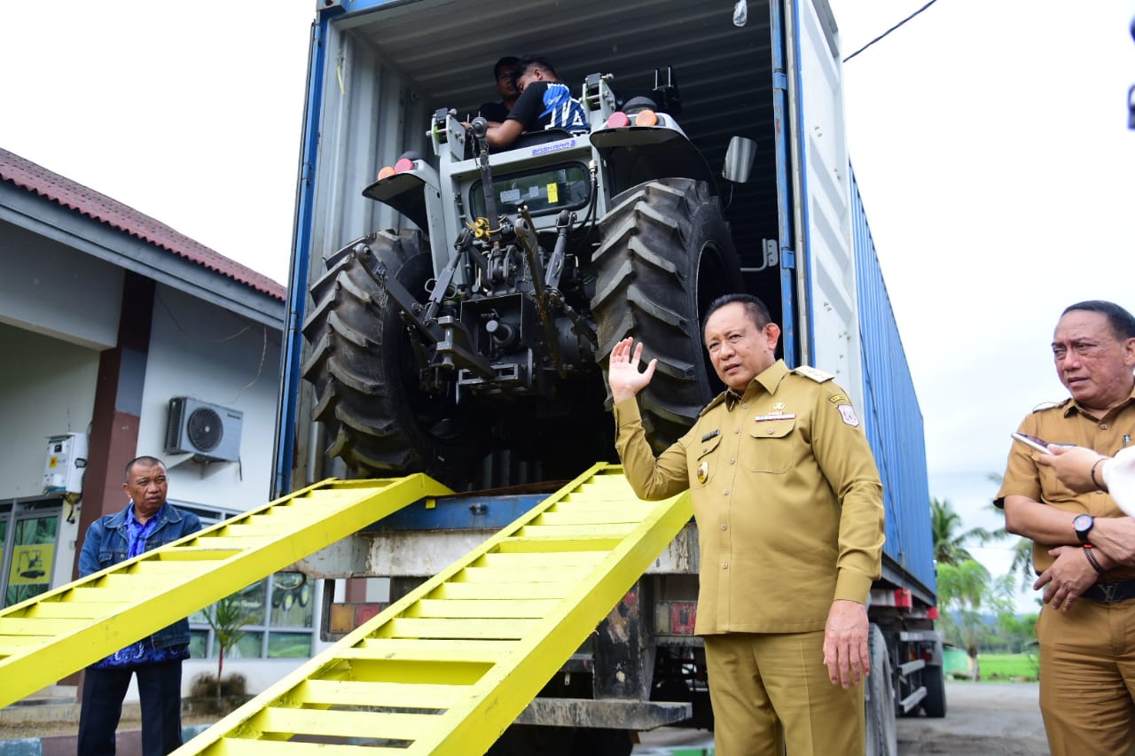 Hasil Sejam Beraudiensi, Gubernur Datangkan Bantuan Alsintan ke Gorontalo   