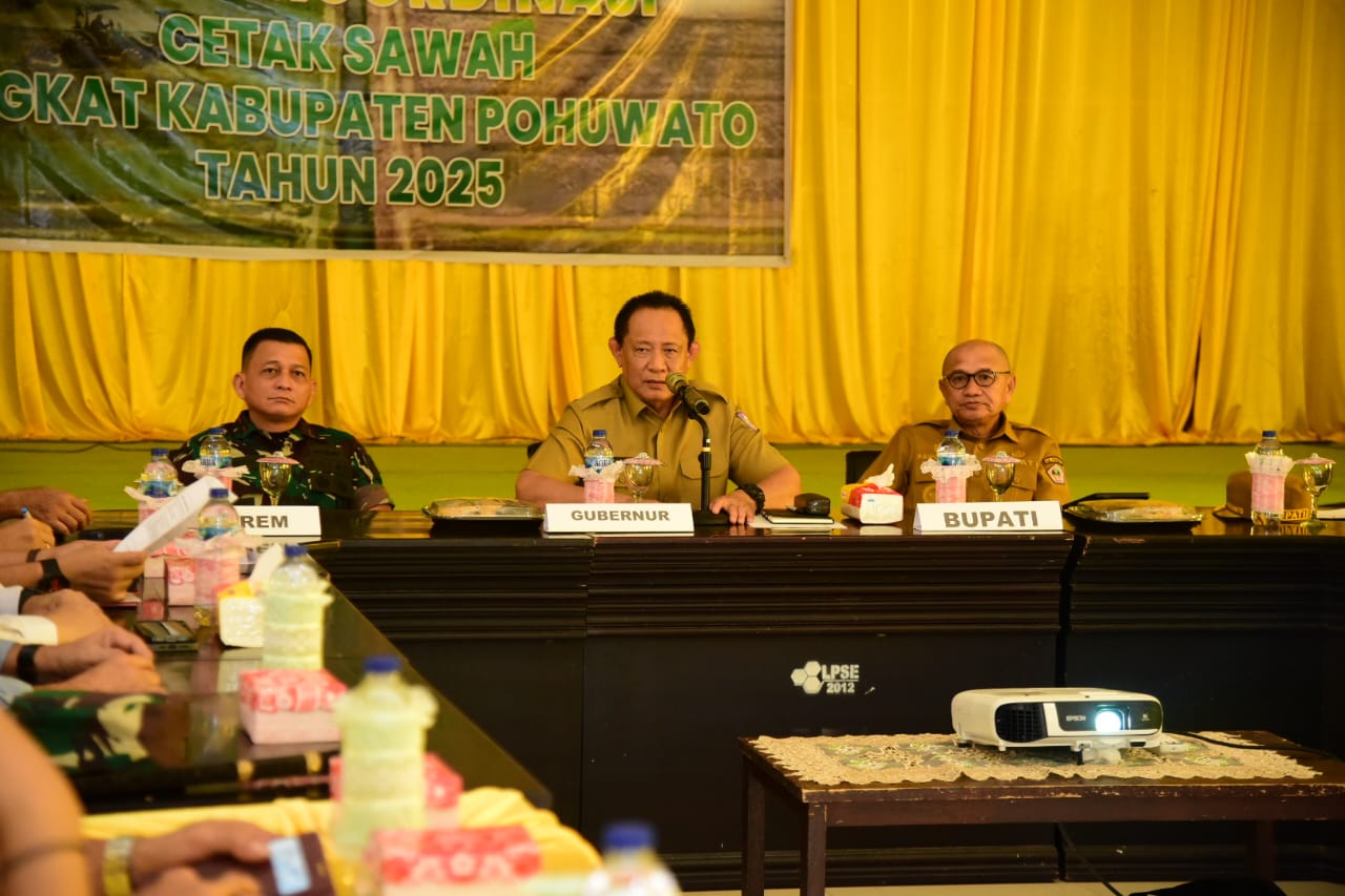  Program Cetak Sawah 5000 Hektar di Pohuwato Segera Terealisasi