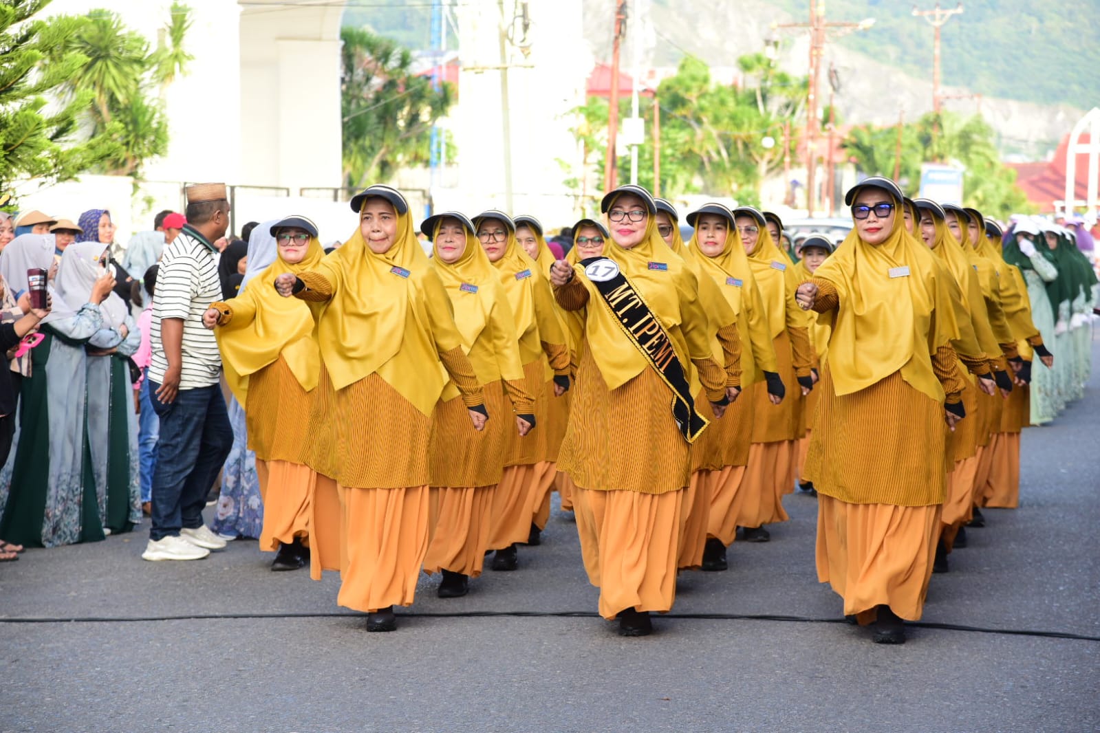 Lomba Gerak Jalan Syar’i Meriahkan Tahun Baru Islam di Gorontalo   