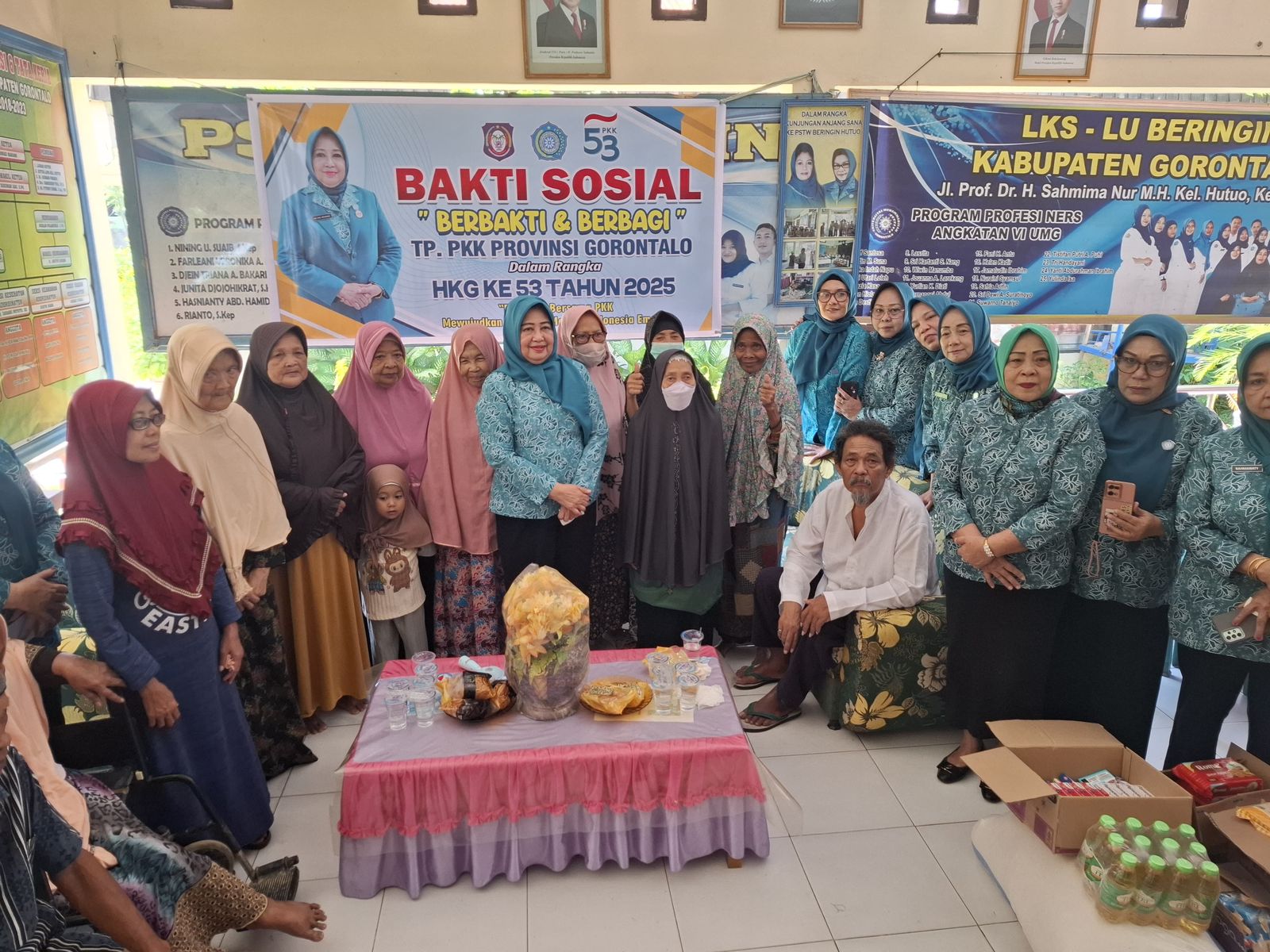 TP PKK Provinsi Gorontalo Gelar Anjangsana Peduli Lansia