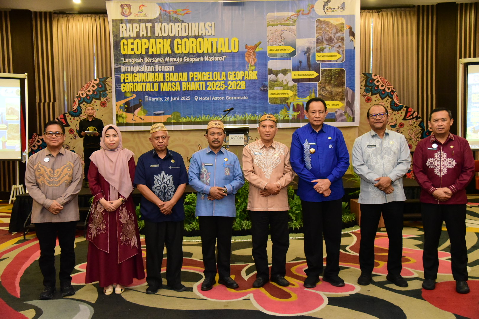  Gubernur Gusnar Dorong Penguatan Geopark Gorontalo dalam Rencana Pembangunan