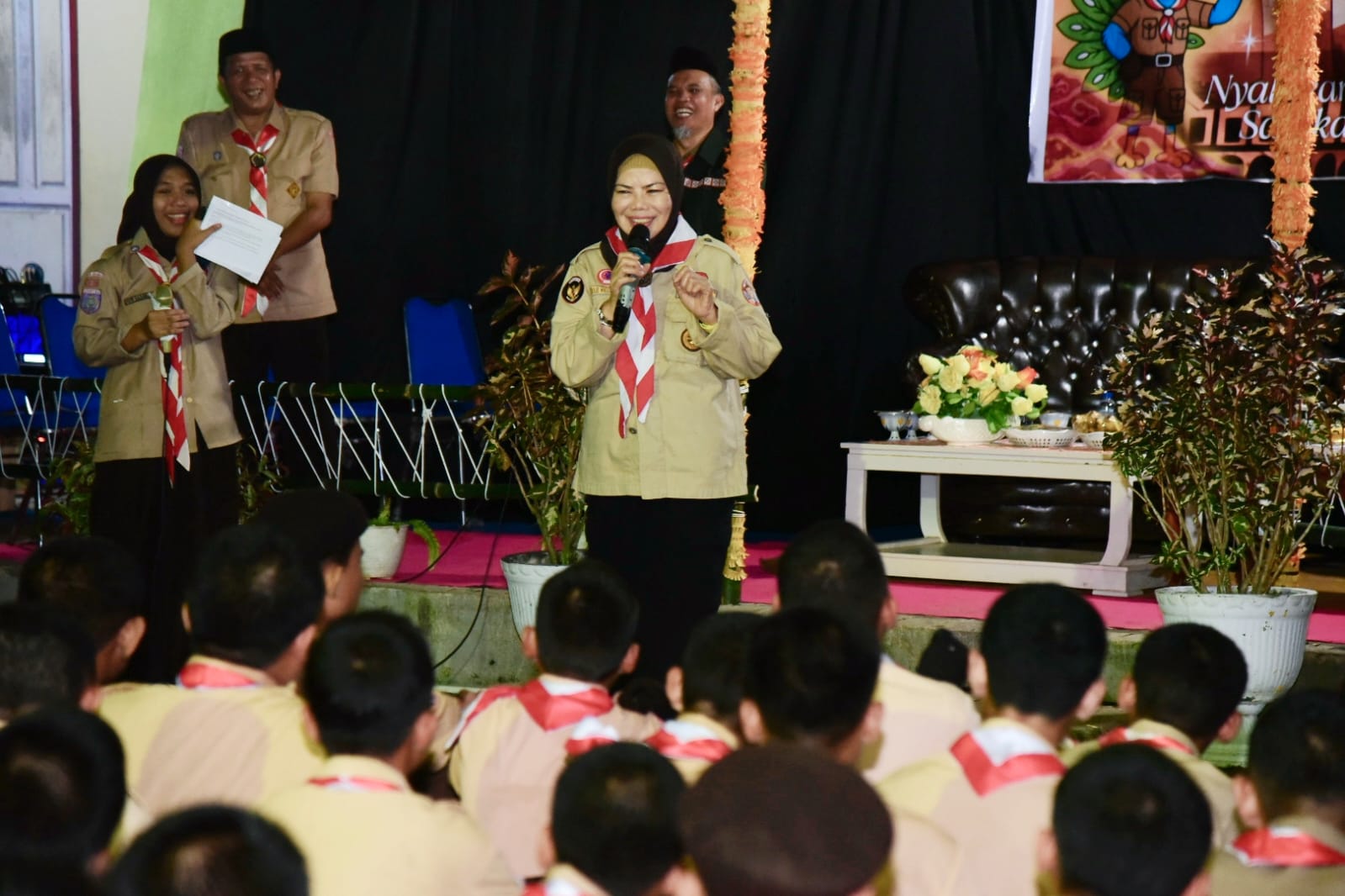 Wagub Gorontalo Bintang Tamu Jumpa Tokoh PTA, Dorong Pramuka Melek Digital