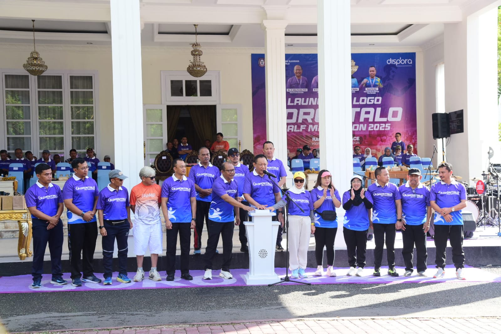 Pemprov Resmi Luncurkan Logo Gorontalo Half Marathon 2025