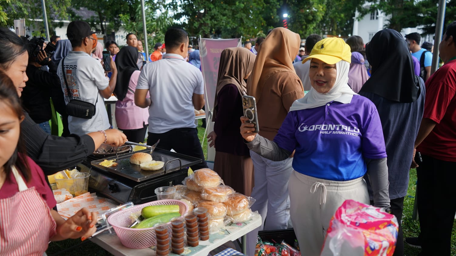 Wagub Idah Tinjau Stand UMKM GHM 2025, Disambut Antusias Masyarakat