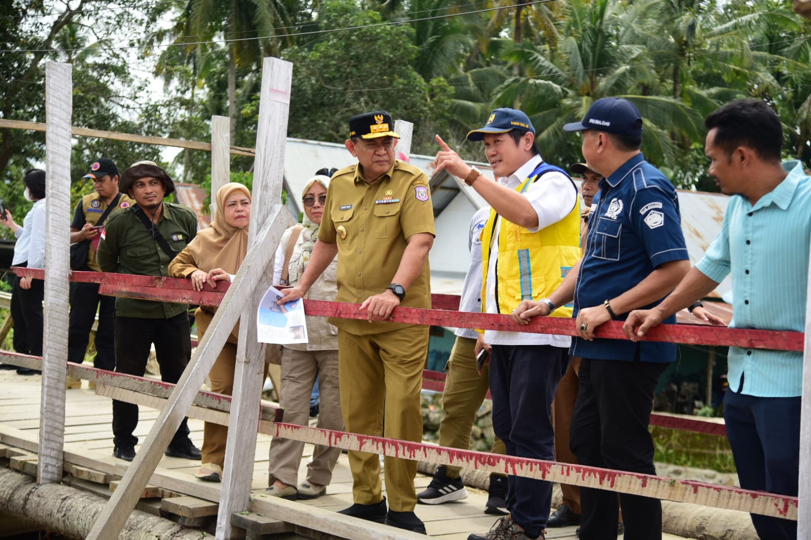 Telusuri Infrastruktur Jalan Wonosari, Gubernur Minta Bupati Usulkan Inpres   