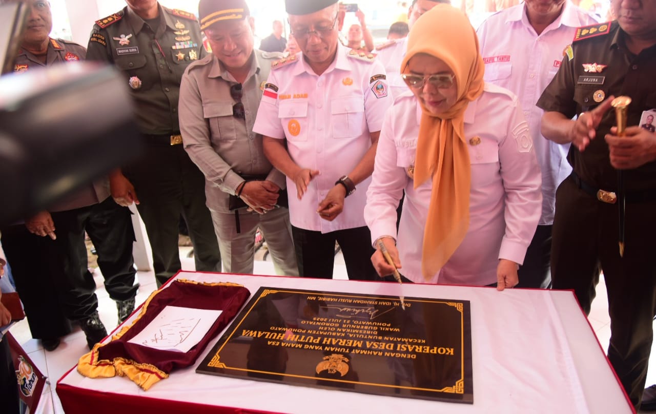  Diresmikan Wagub Gorontalo, KDMP Hulawa Jual LPG hingga Emas