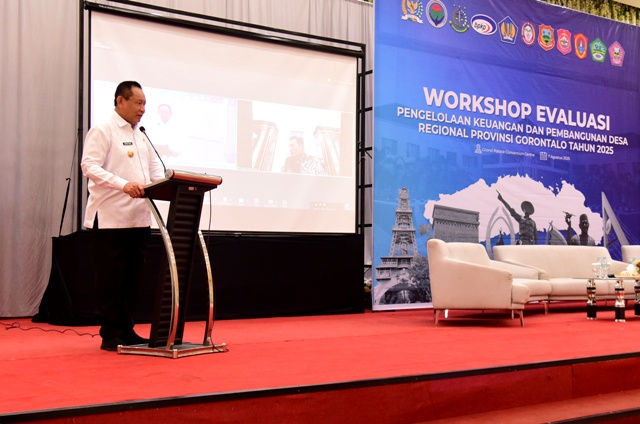 Gubernur Gorontalo Buka Workshop Pengelolaan Keuangan Desa