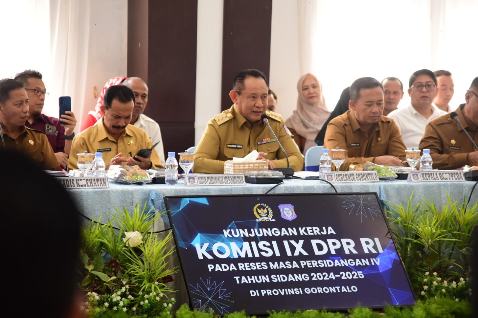 Pemprov Gorontalo Terima Kunjungan Kerja Komisi IX DPR RI
