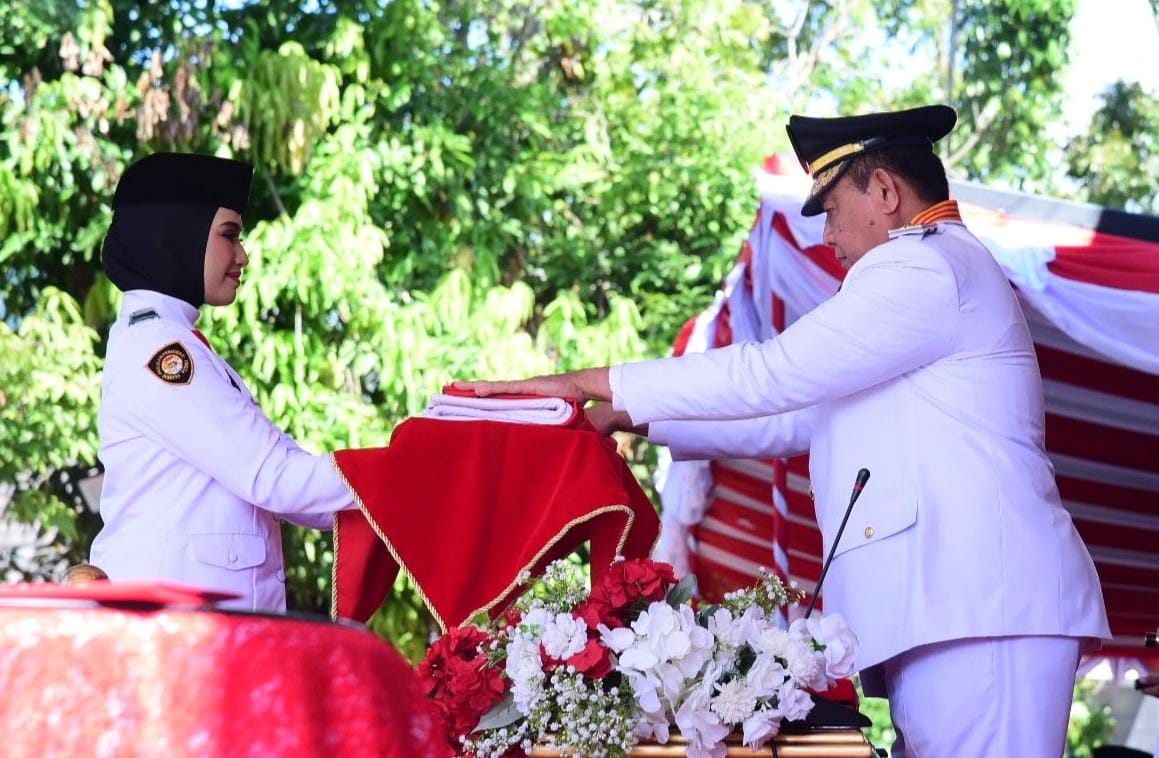  Gubernur Gusnar Irup HUT ke-80 RI Tingkat Provinsi Gorontalo