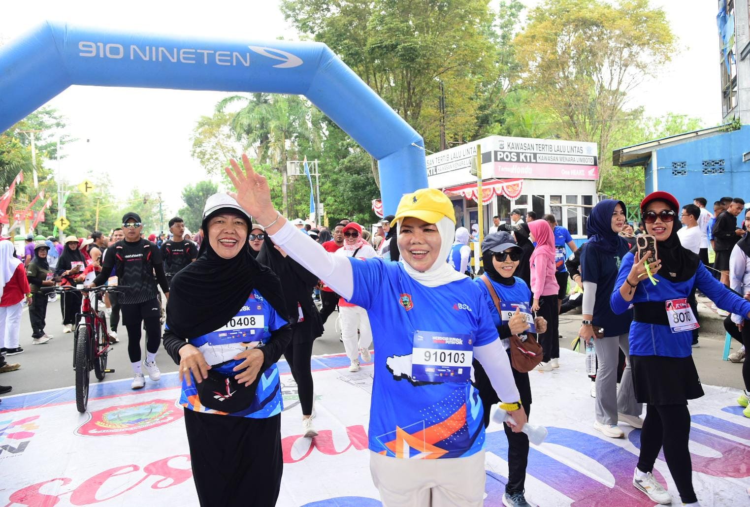  Merdeka Run 8K, Wagub Gorontalo Dorong Promosi “Ayo ke Limboto”