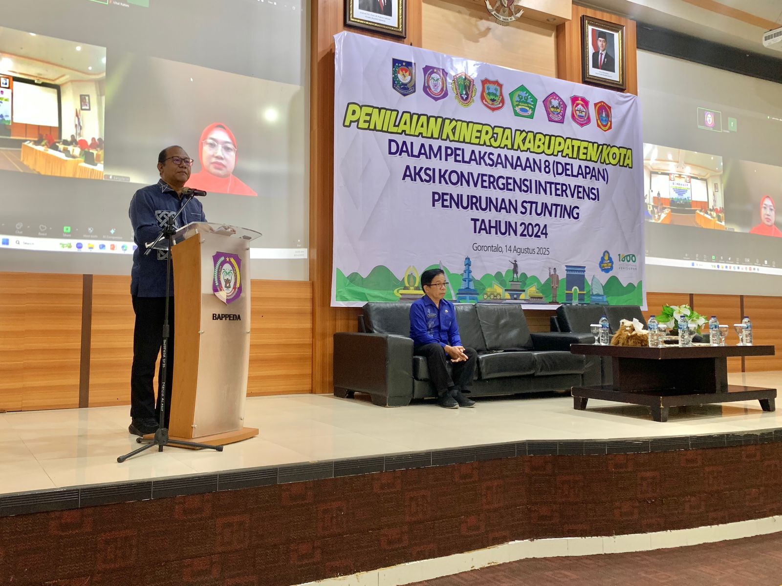Sekdaprov Gorontalo Tekankan Penilaian Terintegrasi Delapan Aksi Konvergensi Tengkes