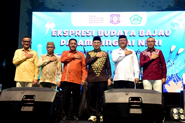  Ekspresi Budaya Bajau Meriahkan HUT ke-26 Kabupaten Boalemo